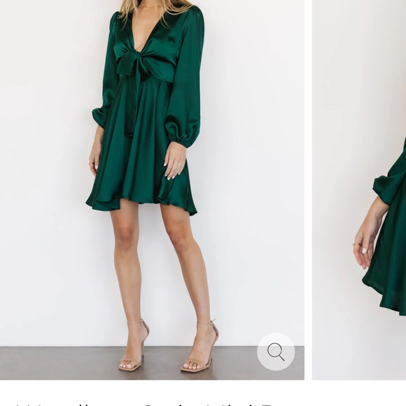 NWT! Satin Dress - Picture 2 of 5